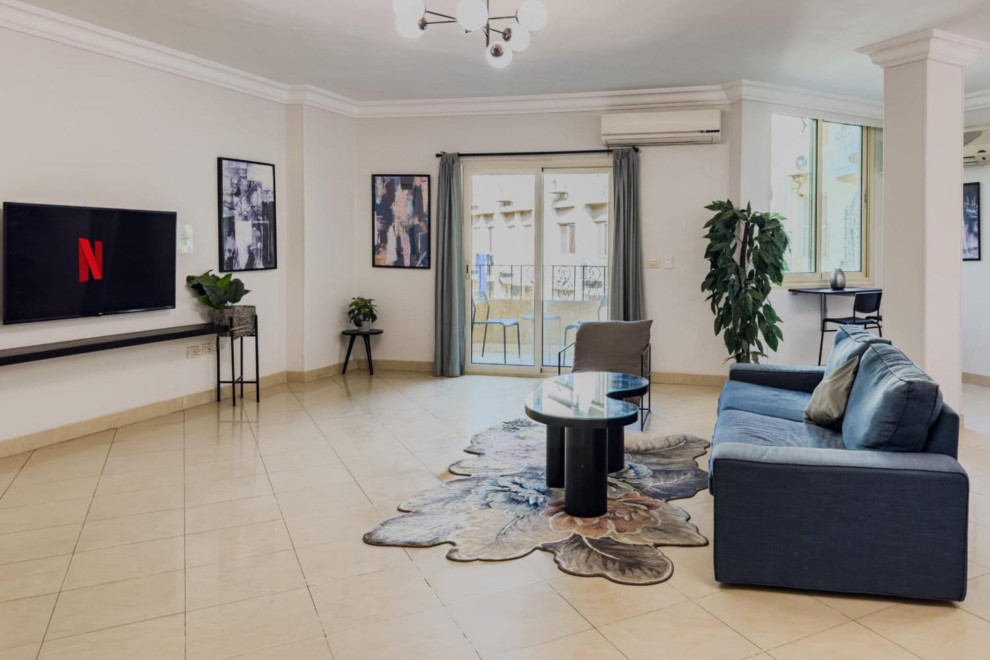 Distinct & Decent 2 Bdr Apt Steps From Nightlife And Airport Káhira Exteriér fotografie