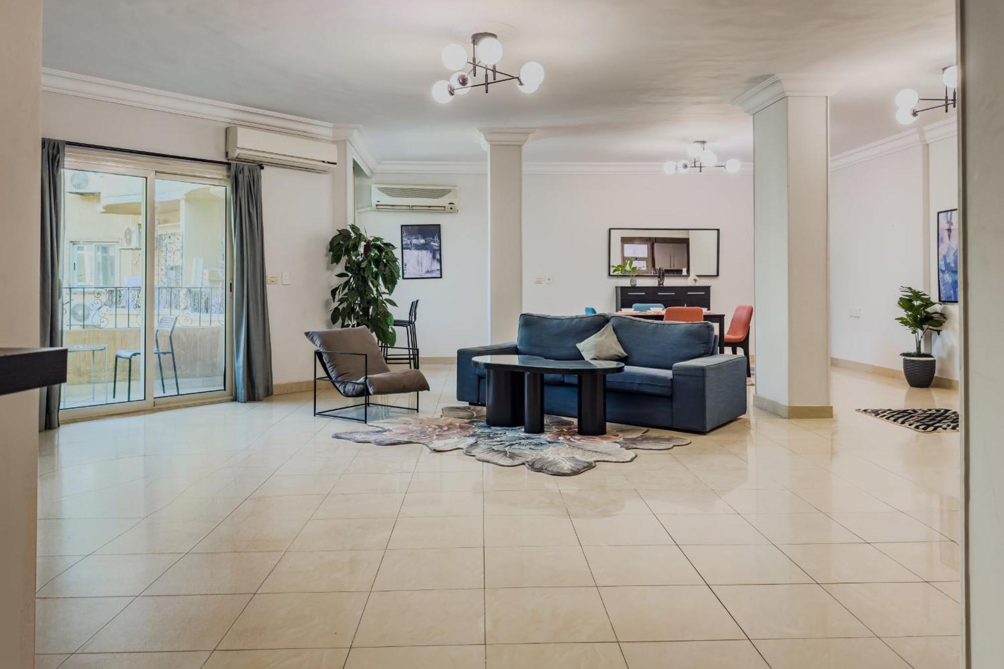 Distinct & Decent 2 Bdr Apt Steps From Nightlife And Airport Káhira Exteriér fotografie